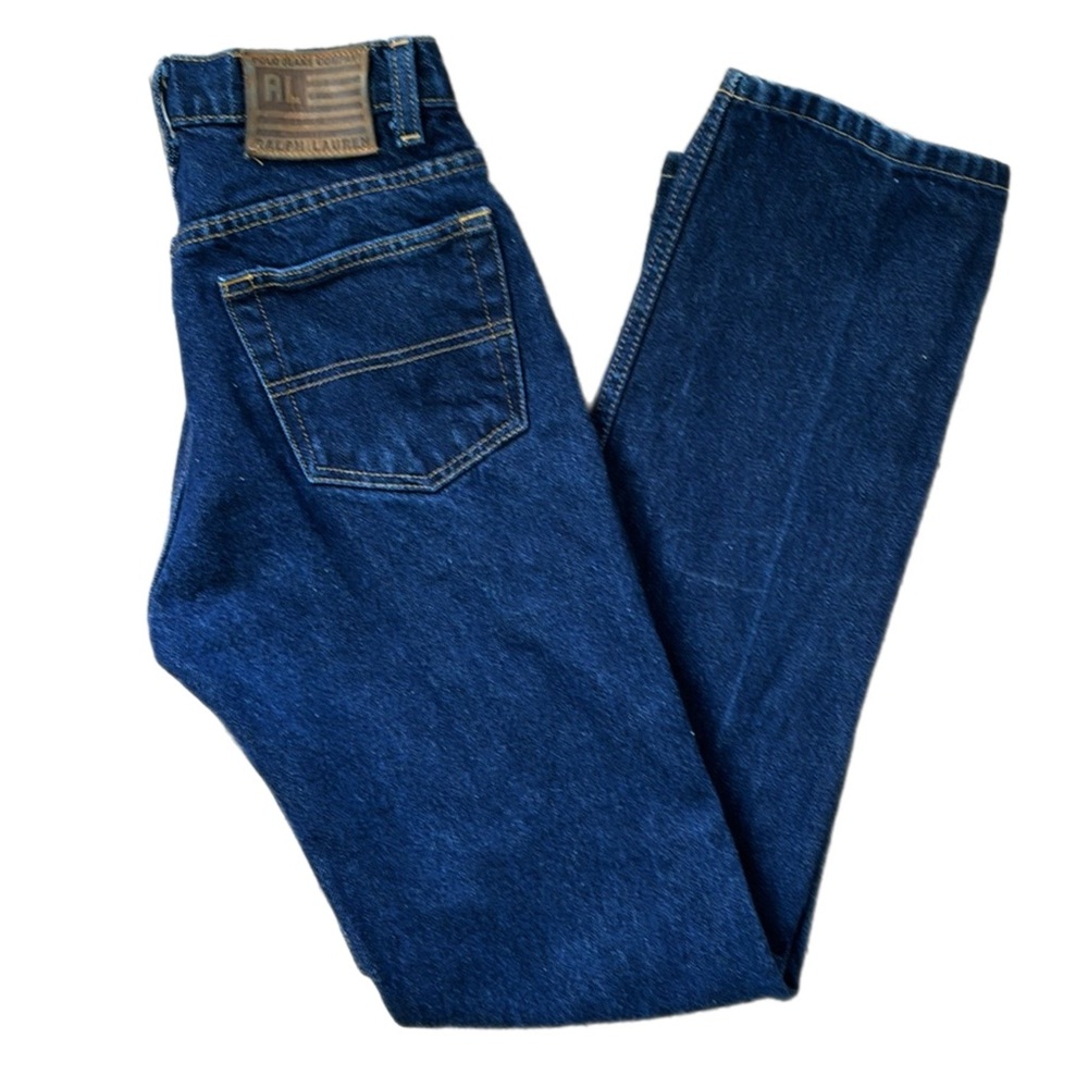 Vintage Polo Ralph Lauren Dark Denim Classic Jeans Straight